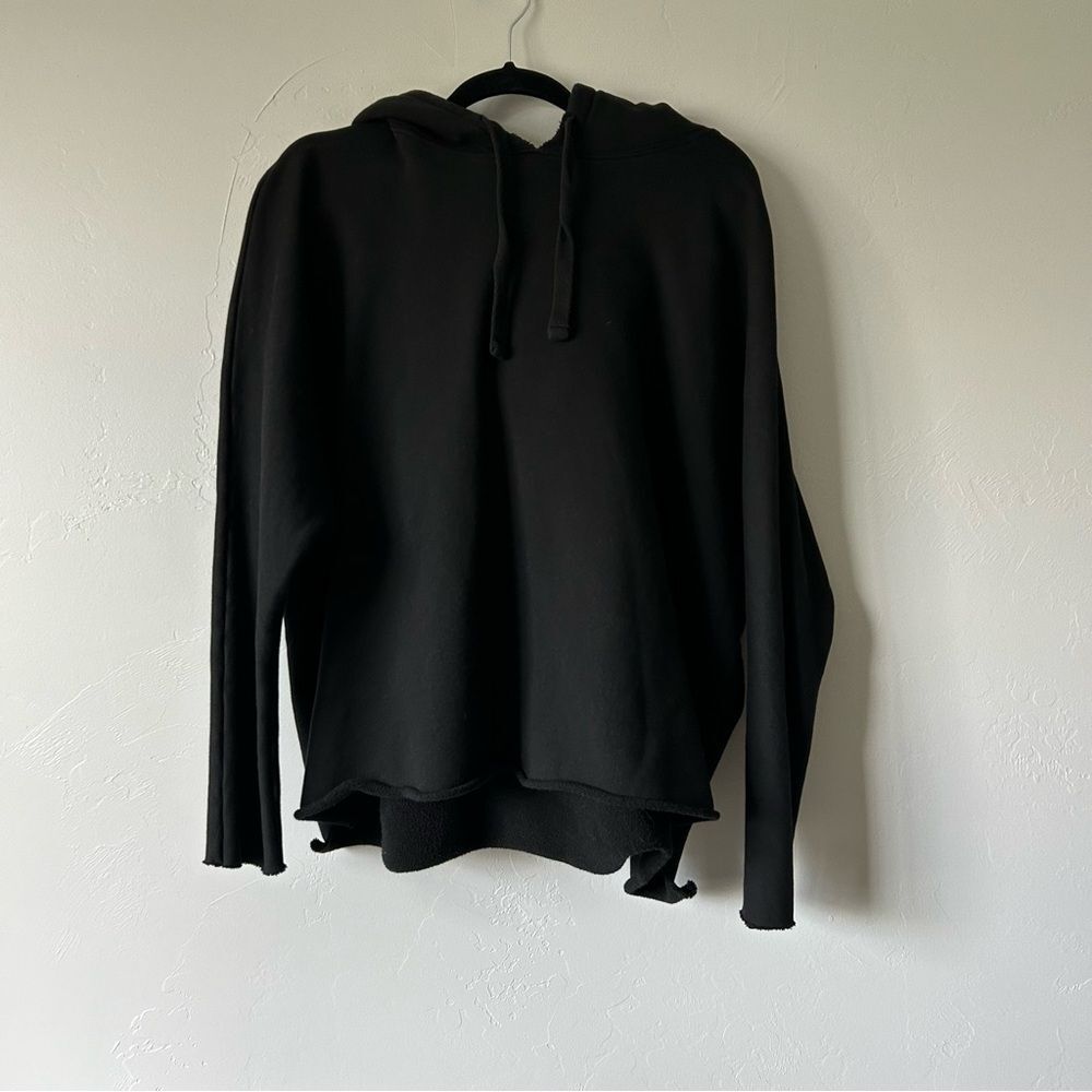 Frank & Eileen Kane Hoodie in Black Triple Fleece Size Medium